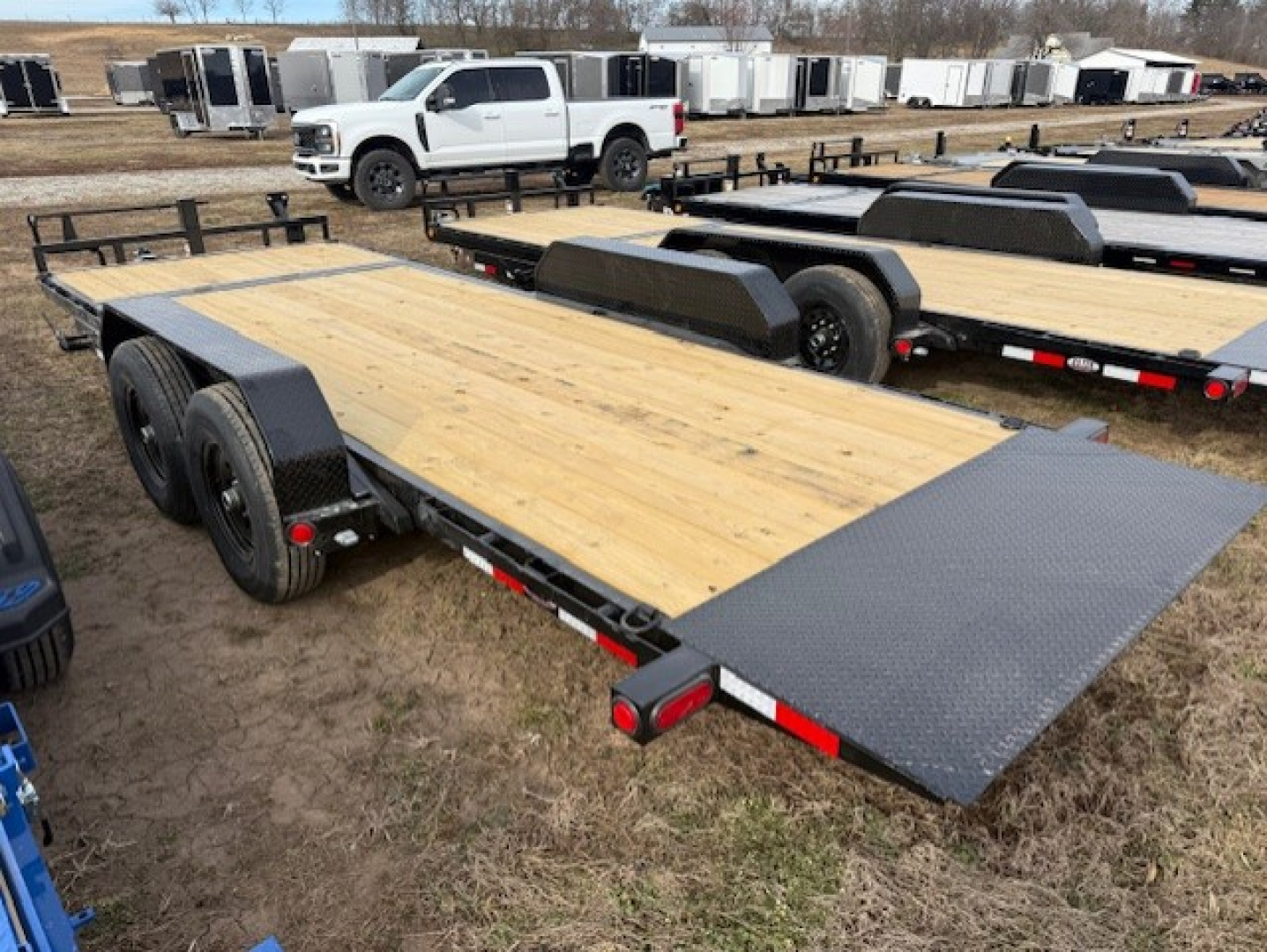 New 2026 PJ Trailers 14k T6 20' Tilt Trailer (16' tilt +4' stationary) Tilt Trailer