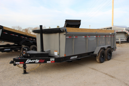 New 2026 Liberty LD 16' Dump Trailer