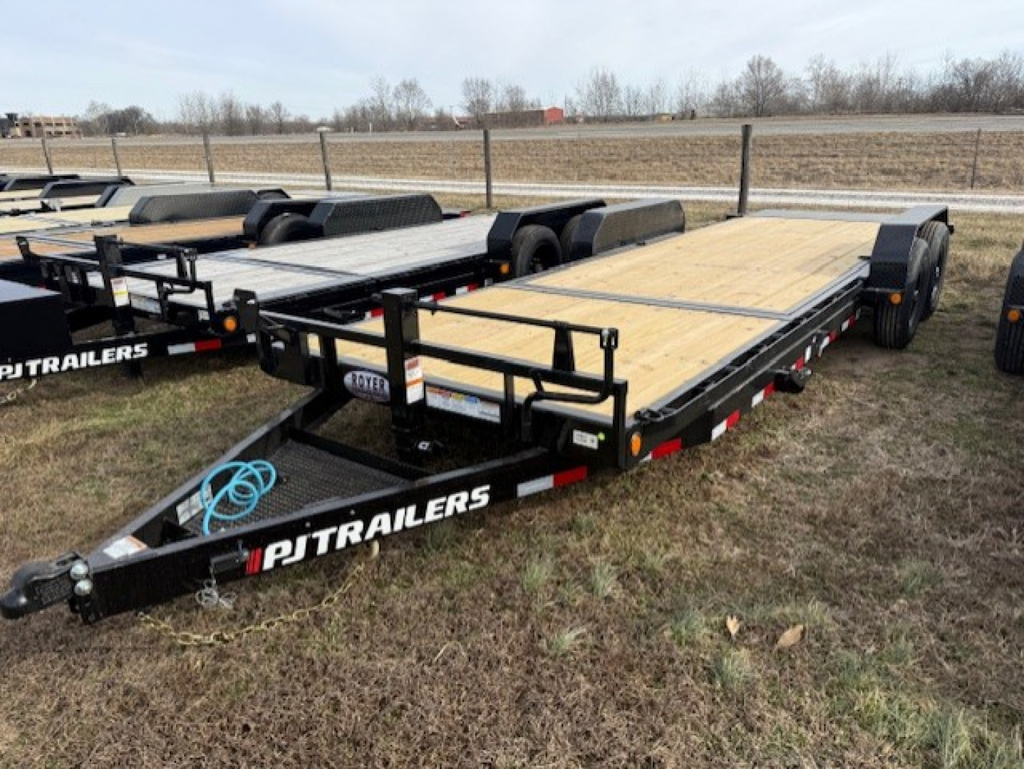 New 2026 PJ Trailers 14k T6 22' Tilt Trailer (16' tilt +6' stationary) Tilt Trailer
