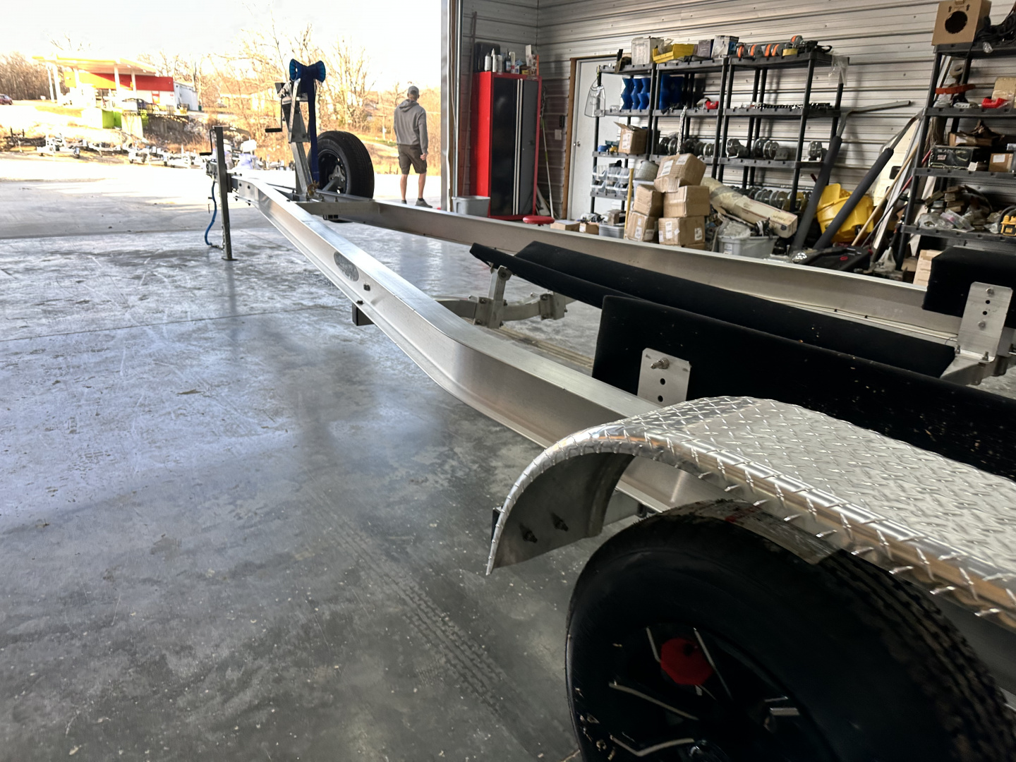 New 2026 WaterMade Boat Trailers WM26-27 7K Torsion Bowrider