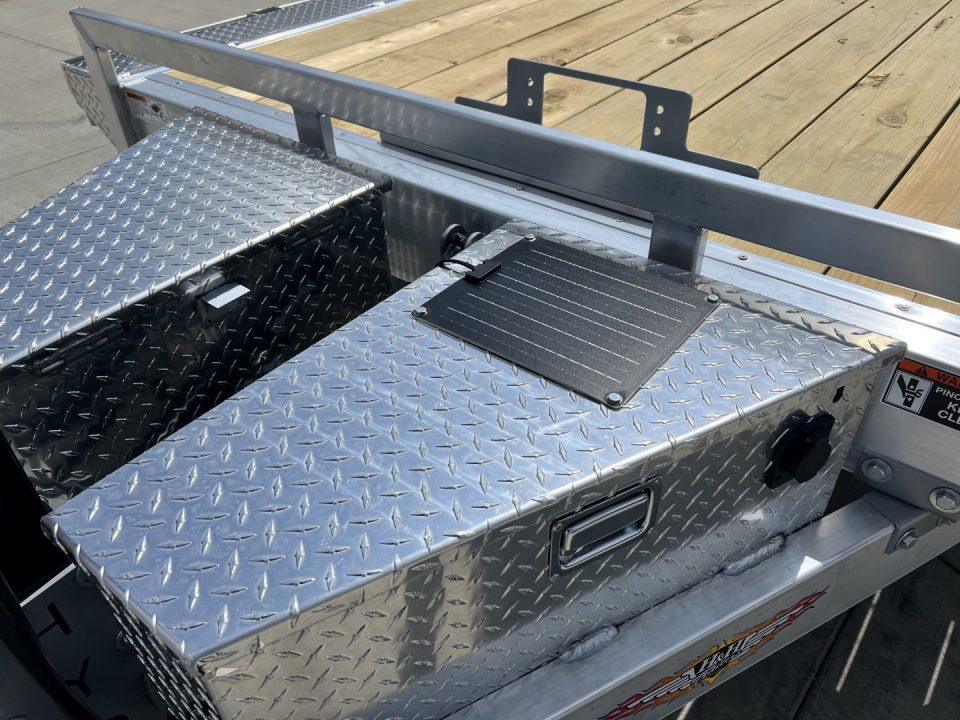 New NEW 2026 H&H Speedloader 14K 102" wide ALUMINUM 24’ POWER TILTbed flatbed Trailer