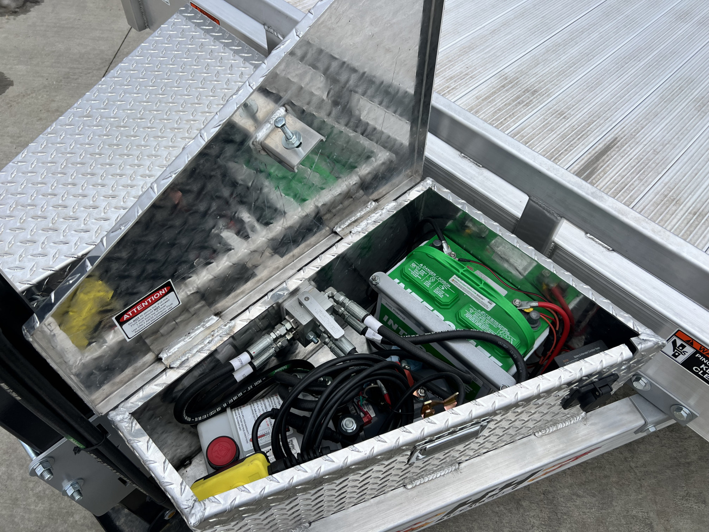 New NEW 2026 H&H Speedloader 14K 102" wide ALUMINUM 24’ POWER TILTbed flatbed Trailer