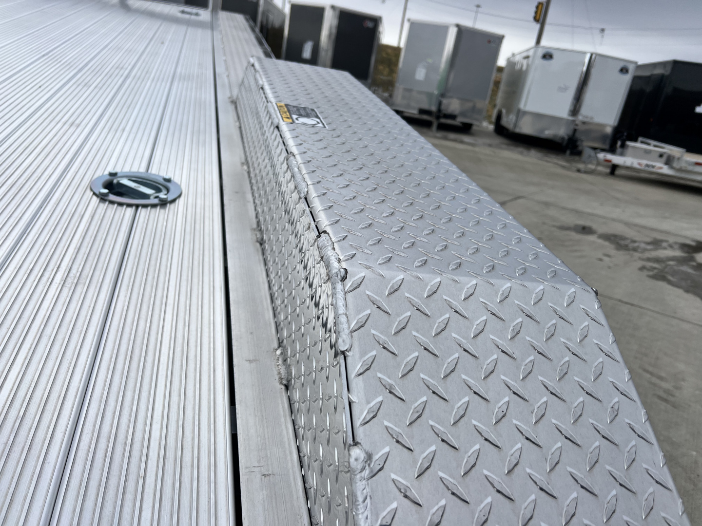 New NEW 2026 H&H Speedloader 14K 102" wide ALUMINUM 24’ POWER TILTbed flatbed Trailer