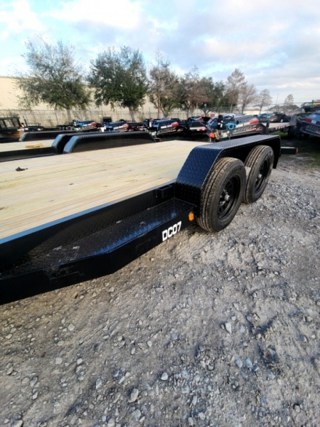 New 2026 Top Hat Trailers DC07 - 18X83-7E-R Car Hauler