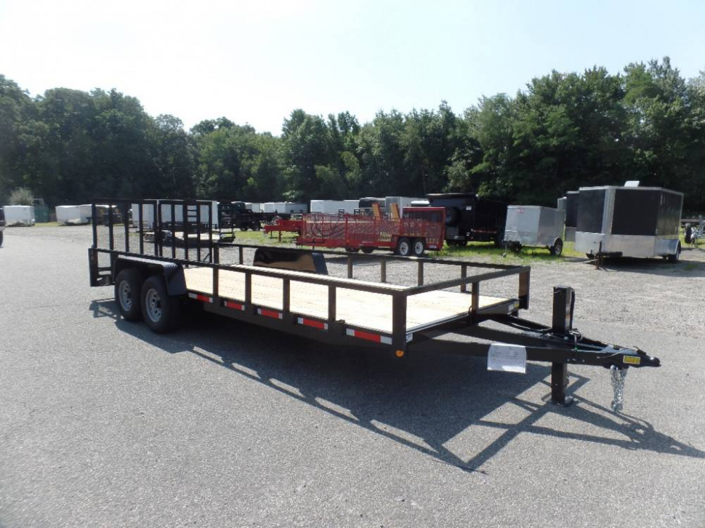New 4 place SNO-PRO Enclosed Snowmobile Trailer in Stock !  ALCOM Sno-Pro Brand 8.5X22 with 5 ft. V nose . ID# 153205 in stock 10-21-25