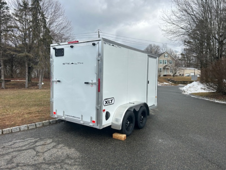 New ALCOM Brand, ALUMINUM FRAME 6X12 Enclosed, Tandem Axle!  Lightweight ! XLT Model. ID# 156093