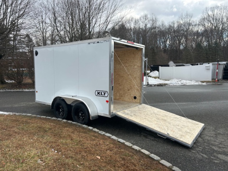 New ALCOM Brand, ALUMINUM FRAME 6X12 Enclosed, Tandem Axle!  Lightweight ! XLT Model. ID# 156093