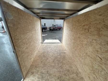 New ALCOM Brand, ALUMINUM FRAME 6X12 Enclosed, Tandem Axle!  Lightweight ! XLT Model. ID# 156093