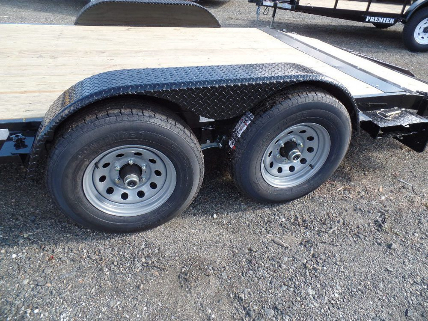 New ALCOM BRAND, HYBRID SNOWMOBILE TRAILER. 8.5x12 , with ramp on back, track mats and ski guides. ID#152890