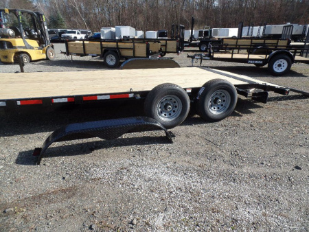 New ALCOM BRAND, HYBRID SNOWMOBILE TRAILER. 8.5x12 , with ramp on back, track mats and ski guides. ID#152890