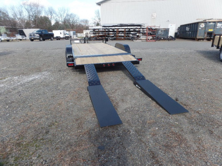 New ALCOM BRAND, HYBRID SNOWMOBILE TRAILER. 8.5x12 , with ramp on back, track mats and ski guides. ID#152890