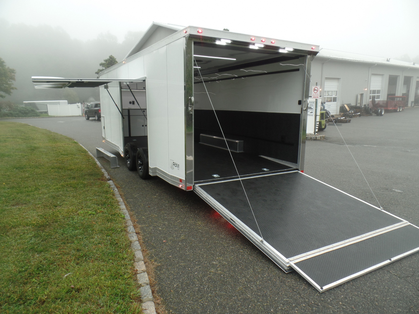 New 2025 ATC RM550-8.5X24-Black Coin-Premium Package Car / Racing Trailer