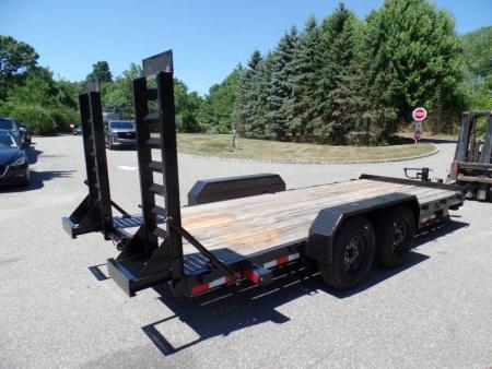 New CAM Superline Brand, HEAVY DUTY EQUIPMENT TRAILER, Low Deck, 20ft.  17,600 lb. GVWR, 4,070 lbs. empty, 13,530 lb. payload rated, ID#545092