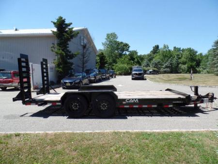 New CAM Superline Brand, HEAVY DUTY EQUIPMENT TRAILER, Low Deck, 20ft.  17,600 lb. GVWR, 4,070 lbs. empty, 13,530 lb. payload rated, ID#545092