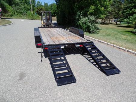 New CAM Superline Brand, HEAVY DUTY EQUIPMENT TRAILER, Low Deck, 20ft.  17,600 lb. GVWR, 4,070 lbs. empty, 13,530 lb. payload rated, ID#545092