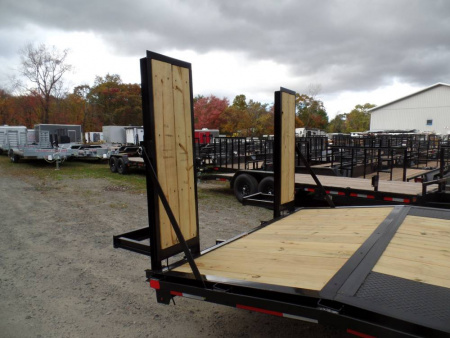 New Deck Over Equipment Trailer, 8.5X20 , 14,000 lb. GVWR , ID # PREMIER BRAND