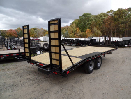 New Deck Over Equipment Trailer, 8.5X20 , 14,000 lb. GVWR , ID # PREMIER BRAND