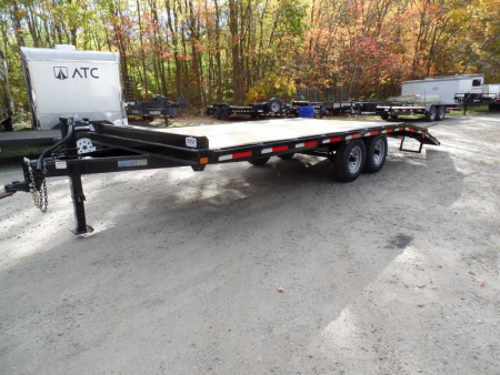 New Deck Over Equipment Trailer, 8.5X20 , 14,000 lb. GVWR , ID # PREMIER BRAND