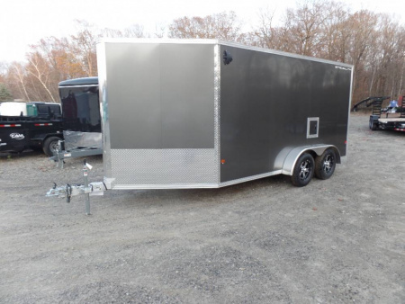New EXAMPLE  / 2 Place Inline Aluminum Snowmobile Trailer with Galvanized axles., call to order one.