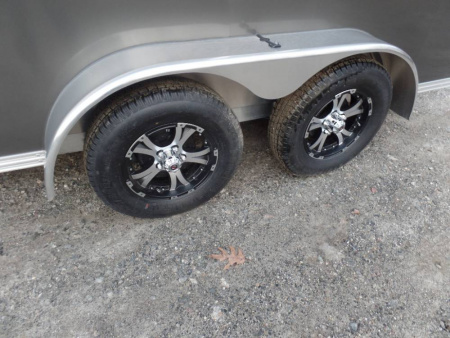 New EXAMPLE  / 2 Place Inline Aluminum Snowmobile Trailer with Galvanized axles., call to order one.