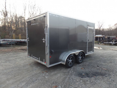 New EXAMPLE  / 2 Place Inline Aluminum Snowmobile Trailer with Galvanized axles., call to order one.