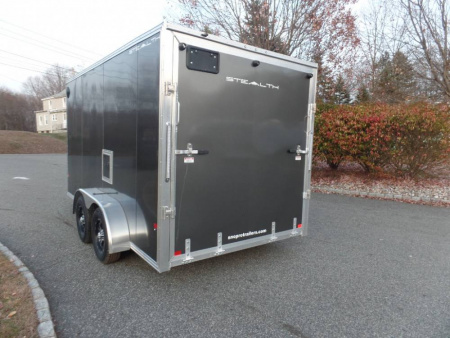 New EXAMPLE  / 2 Place Inline Aluminum Snowmobile Trailer with Galvanized axles., call to order one.