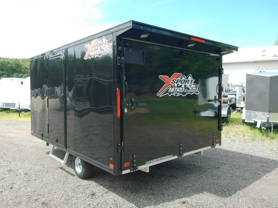 New EXAMPLE / 2026 Nitro NITRO ELEVATION 8.5X20-7K Snowmobile Trailer