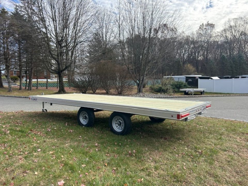 New NITRO Brand,  4 place Quad Trailer, 7'wide by 16 ft. long , 6,000 lb. GVWR, Aluminum Frame 1,250 lbs. empty weight, ID# 009947