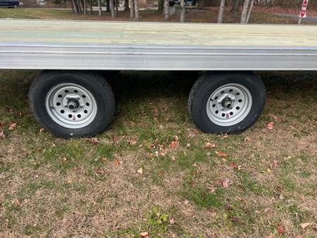 New NITRO Brand,  4 place Quad Trailer, 7'wide by 16 ft. long , 6,000 lb. GVWR, Aluminum Frame 1,250 lbs. empty weight, ID# 009947