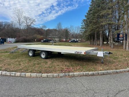 New NITRO Brand,  4 place Quad Trailer, 7'wide by 16 ft. long , 6,000 lb. GVWR, Aluminum Frame 1,250 lbs. empty weight, ID# 009947