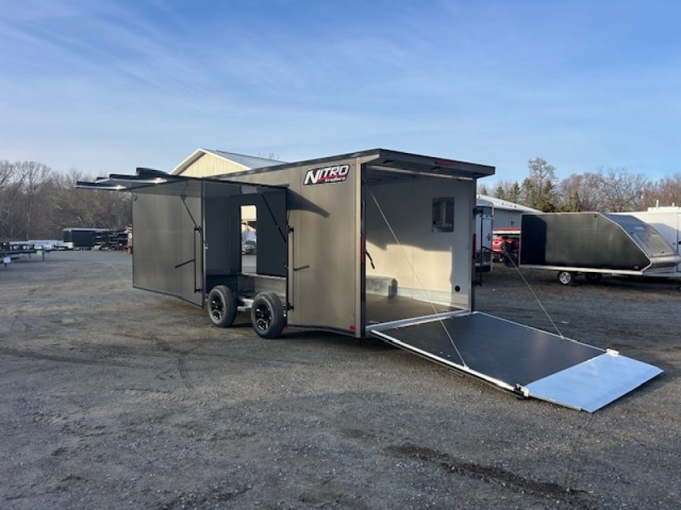 New EXAMPLE / 2026 Nitro NITRO-SCH8524TA3 Car / Racing Trailer