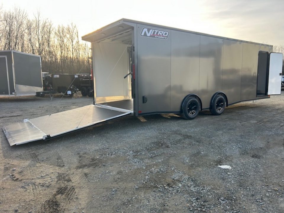 New EXAMPLE / 2026 Nitro NITRO-SCH8524TA3 Car / Racing Trailer