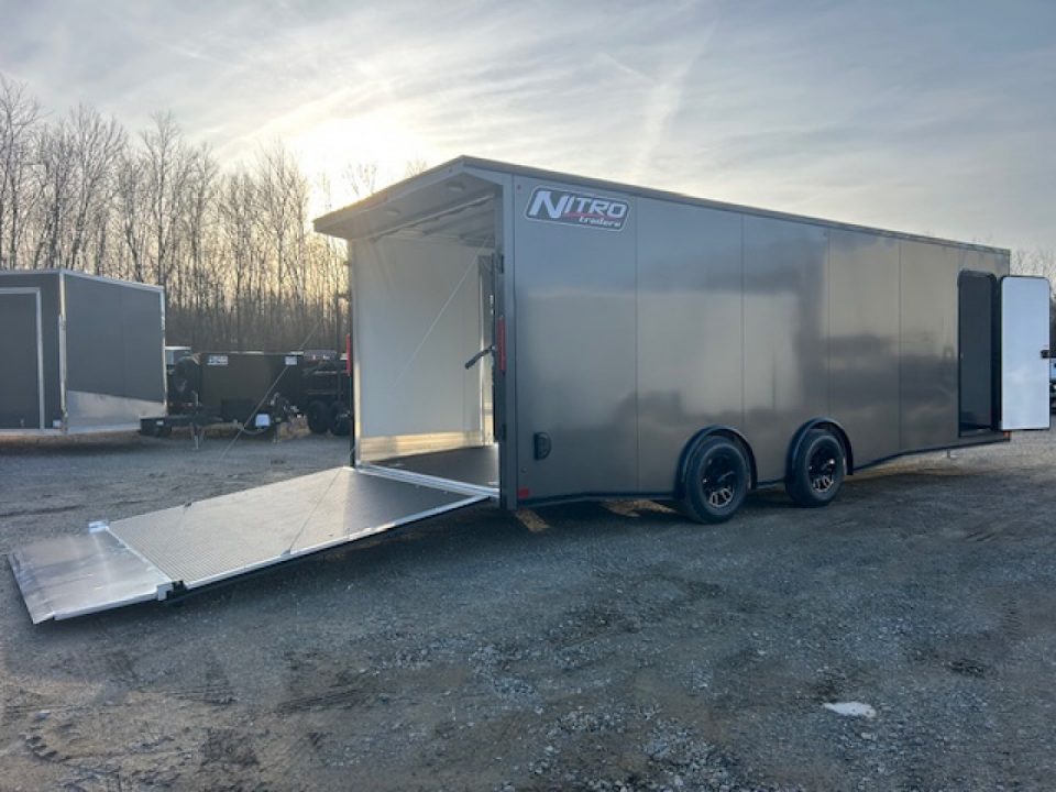 New EXAMPLE / 2026 Nitro NITRO-SCH8524TA3 Car / Racing Trailer