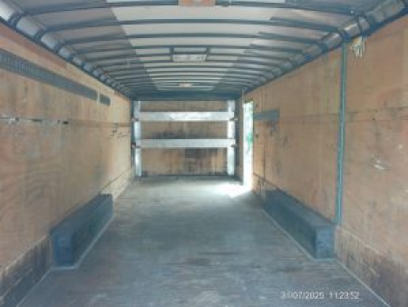 Used RENTAL UNIT / USED 8.5X24 Heavy Duty Enclosed Landscape Trailer, 9,990 lb. GVWR, just serviced. Ready to go to work. ID#068805 SALE $8,795.00/ $7,777.00