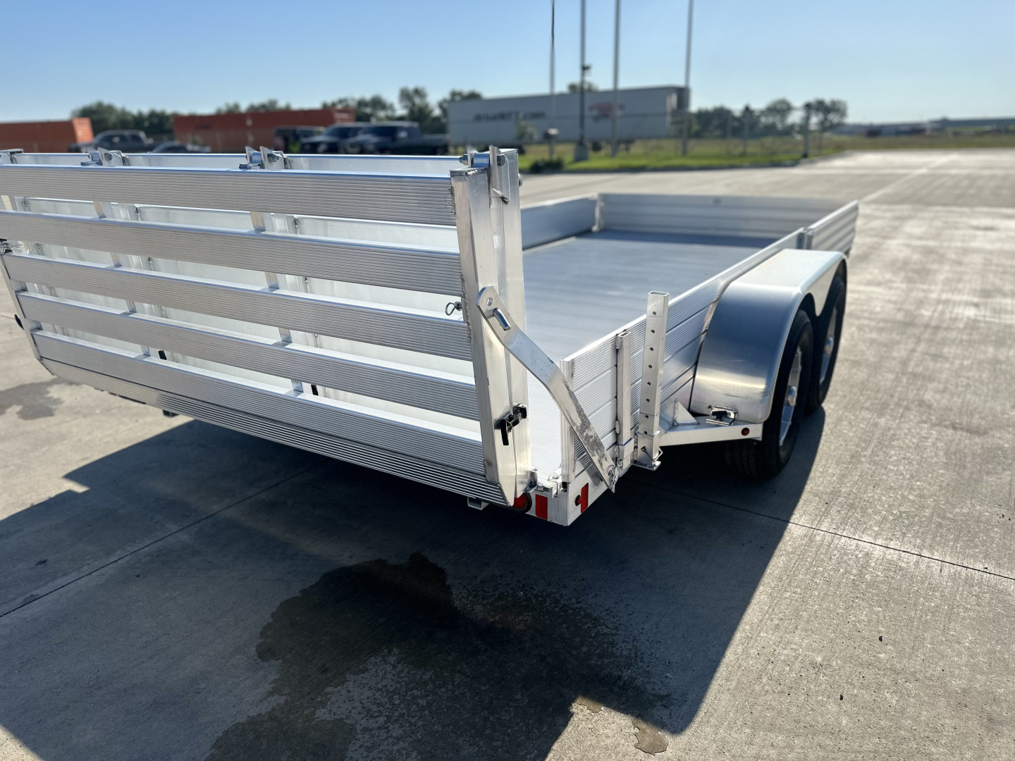 New 2025 Aluma ALUMA 81 X 15 BTG Utility Trailer