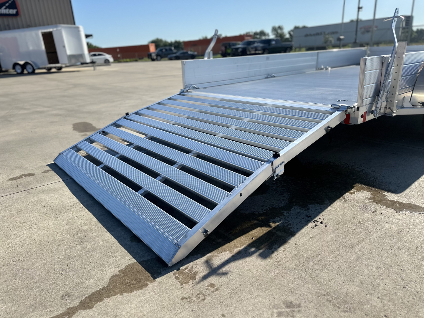 New 2025 Aluma ALUMA 81 X 15 BTG Utility Trailer