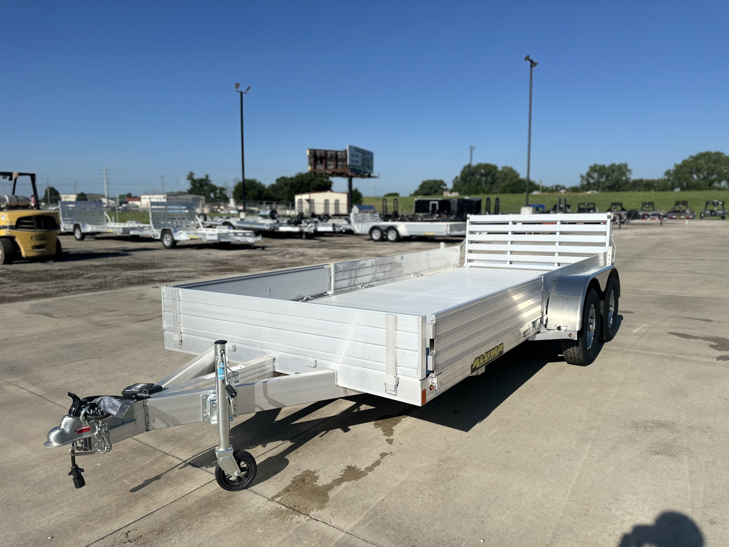 New 2025 Aluma ALUMA 81 X 15 BTG Utility Trailer