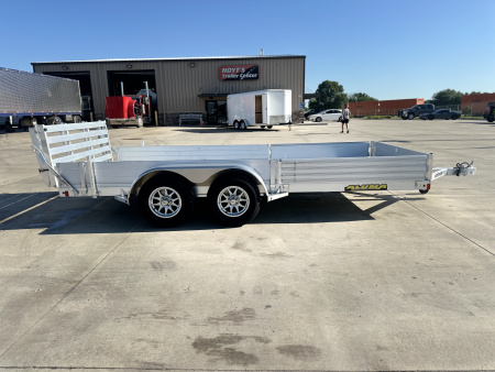 New 2025 Aluma ALUMA 81 X 15 BTG Utility Trailer