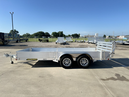 New 2025 Aluma ALUMA 81 X 15 BTG Utility Trailer