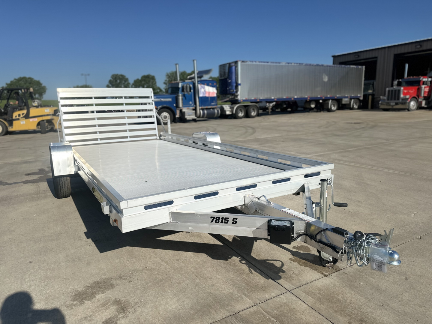 New 2025 Aluma 7815STG Utility Trailer