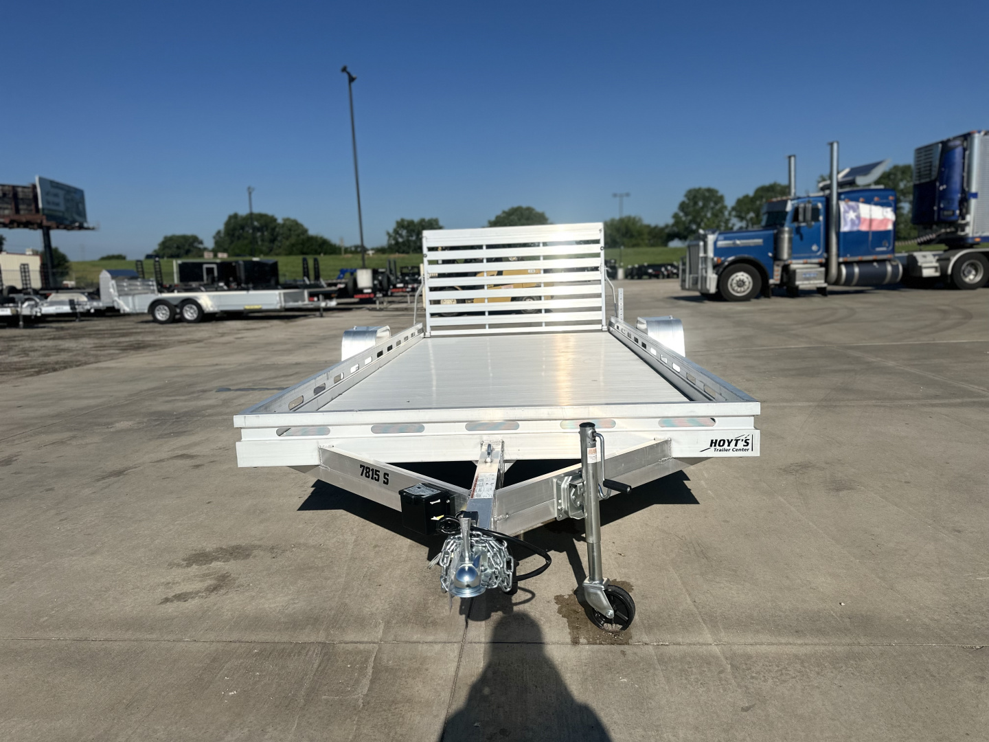 New 2025 Aluma 7815STG Utility Trailer