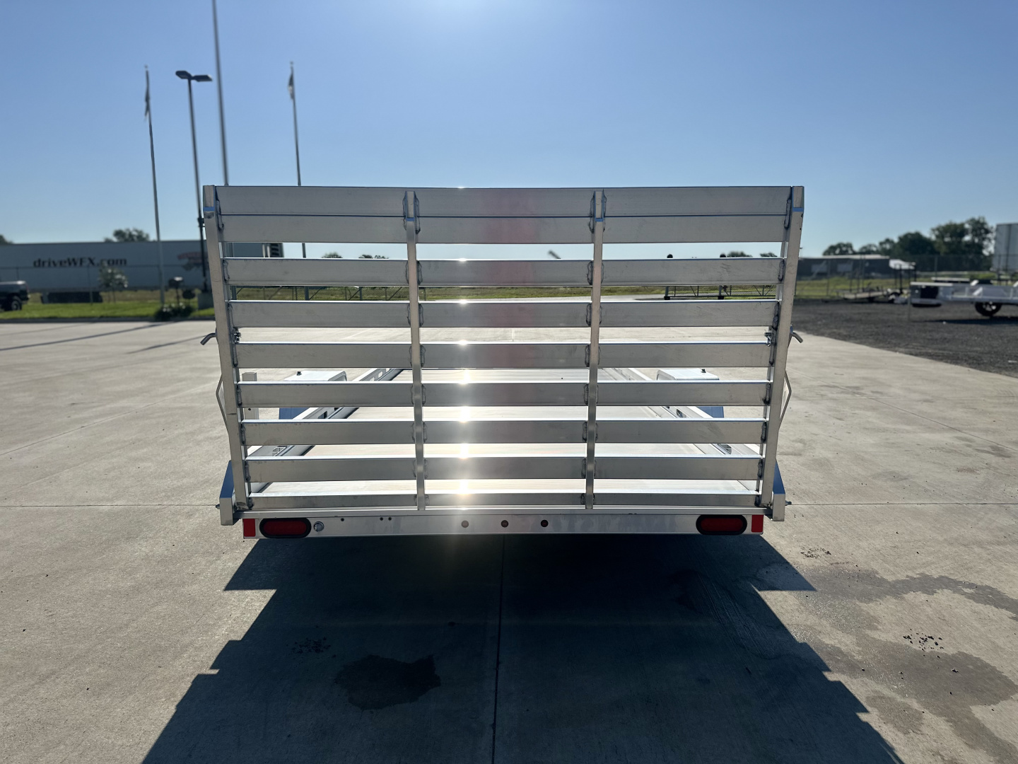 New 2025 Aluma 7815STG Utility Trailer