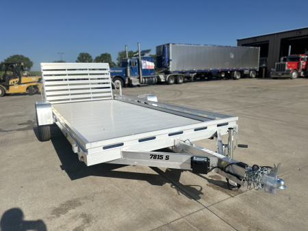 New 2025 Aluma 7815STG Utility Trailer