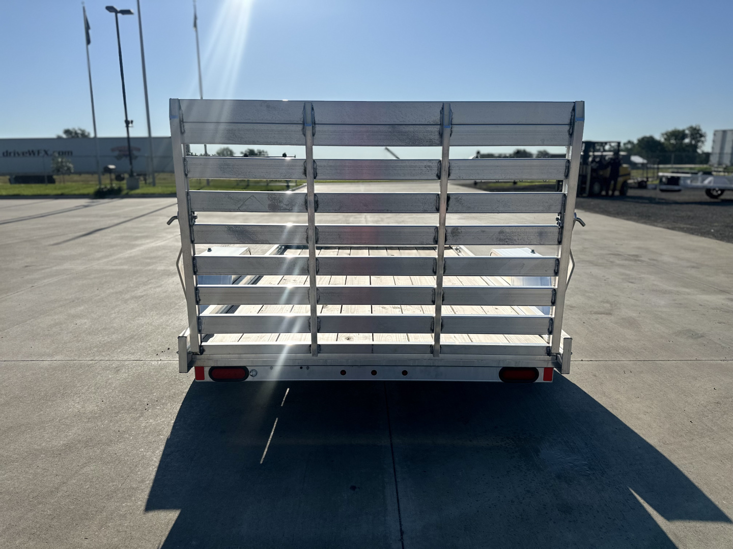 New 2025 Aluma 6810 ESW STG Utility Trailer