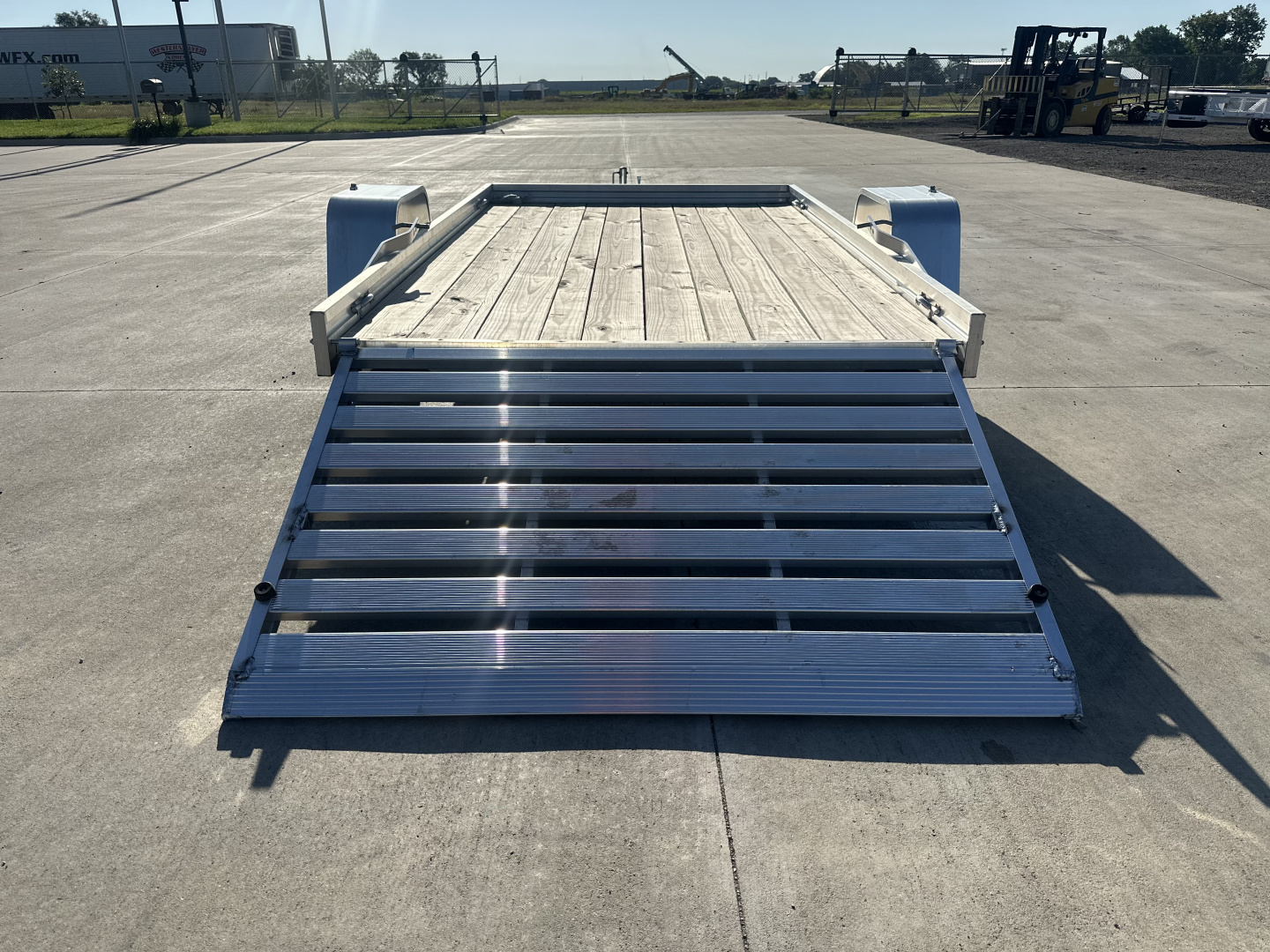 New 2025 Aluma 6810 ESW STG Utility Trailer