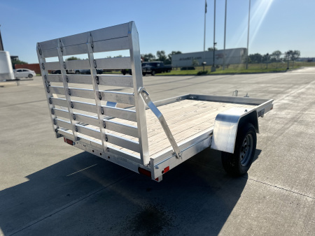 New 2025 Aluma 6810 ESW STG Utility Trailer