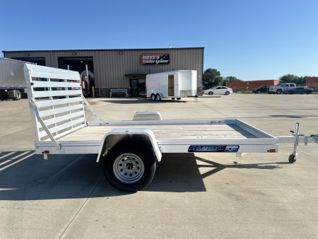 New 2025 Aluma 6810 ESW STG Utility Trailer