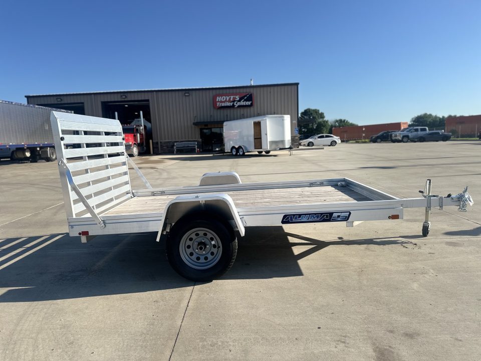 New 2025 Aluma 6810 ESW STG Utility Trailer