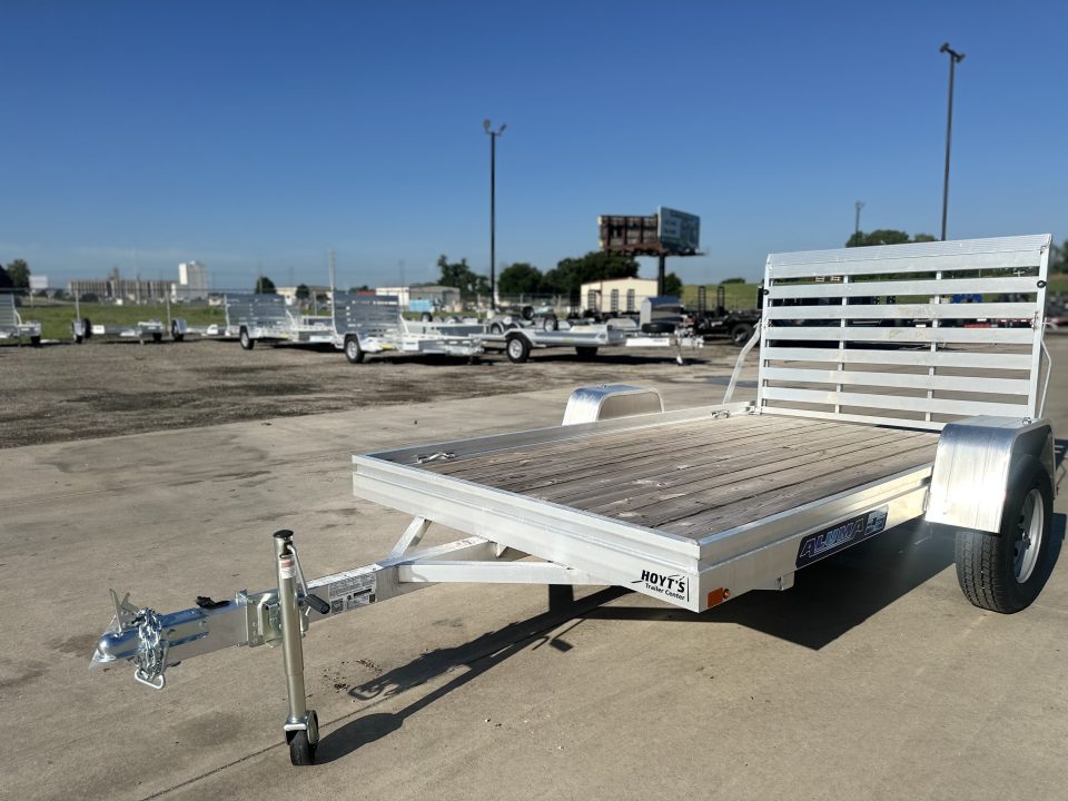 New 2025 Aluma 6810 ESW STG Utility Trailer