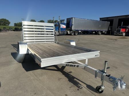 New 2025 Aluma 6810 ESW STG Utility Trailer